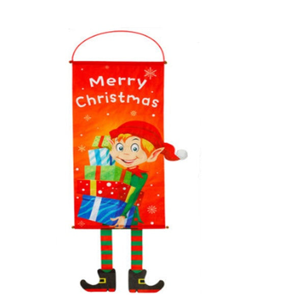 Christmas window decoration Holidays dealsniper-net Orange