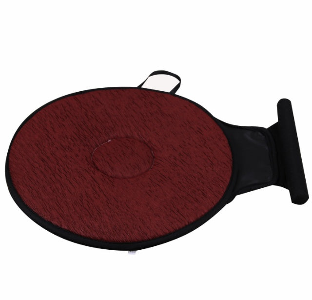 360 Degree Rotation Seat Cushion Mats For Chair Car Chair Cushion Vehicle Gym From House Circle Wine Red