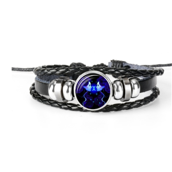 Zodiac Constellation Bracelet Braided Design Jewelry dealsniper-net Gemini