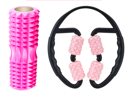 Multifunctional Muscle Massager Relaxation Roller Ring Clamp Yoga