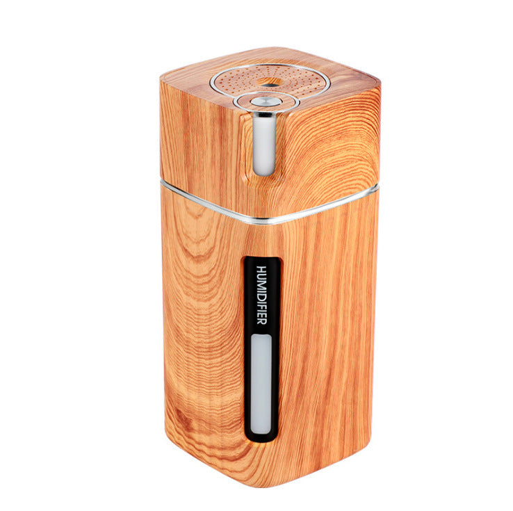 Electric Humidifier Aroma Oil Diffuser Essential Ultrasonic Wood Grain