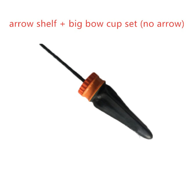 Slingshot Guns Toys Pocket Slingshot Cup Round Explosion Outdoor Outdoor Gym From House Black Big bow 3pc