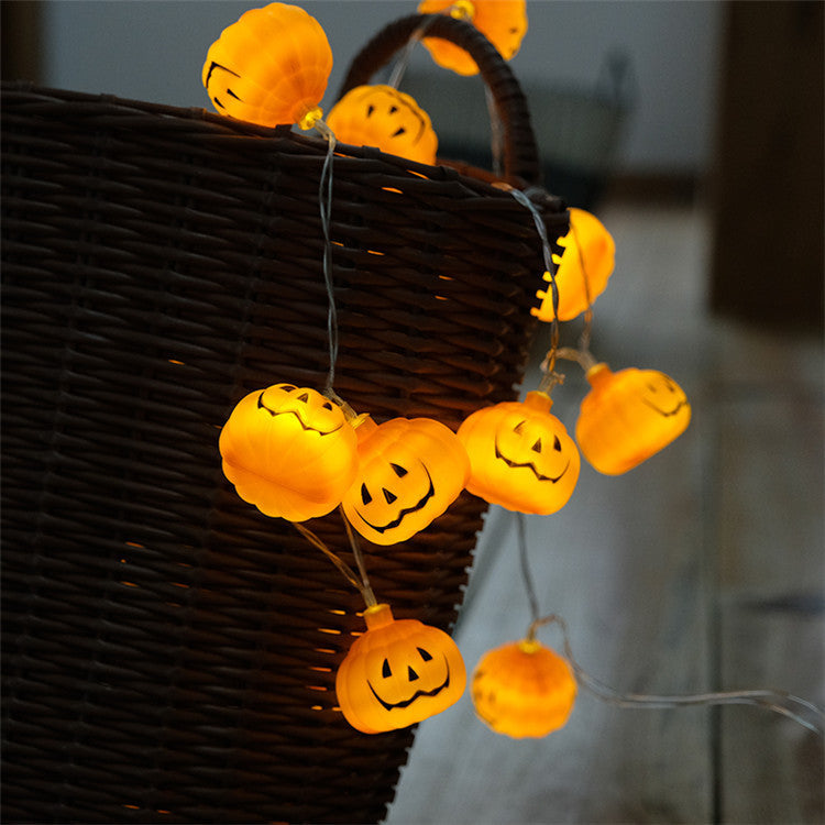 Halloween Decoration LED String Lights Holidays dealsniper-net 1.5M10lights A Battery