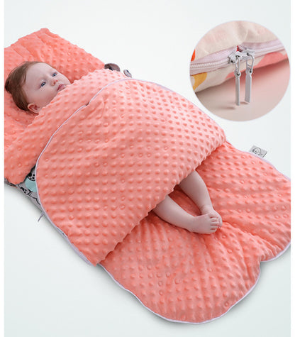 Newborn Baby Blanket Warm Fleece Stroller Cover Quilt Kids dealsniper-net