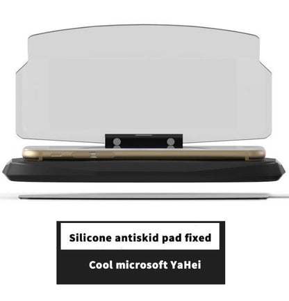 Smartphone Driver Heads Up Display Vehicle DealSniper.net Black