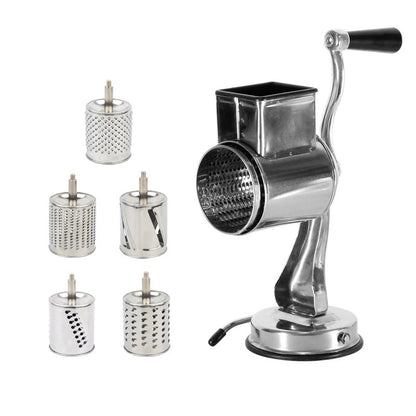 Multifunctional Stainless Steel Rotary Cheese Grater