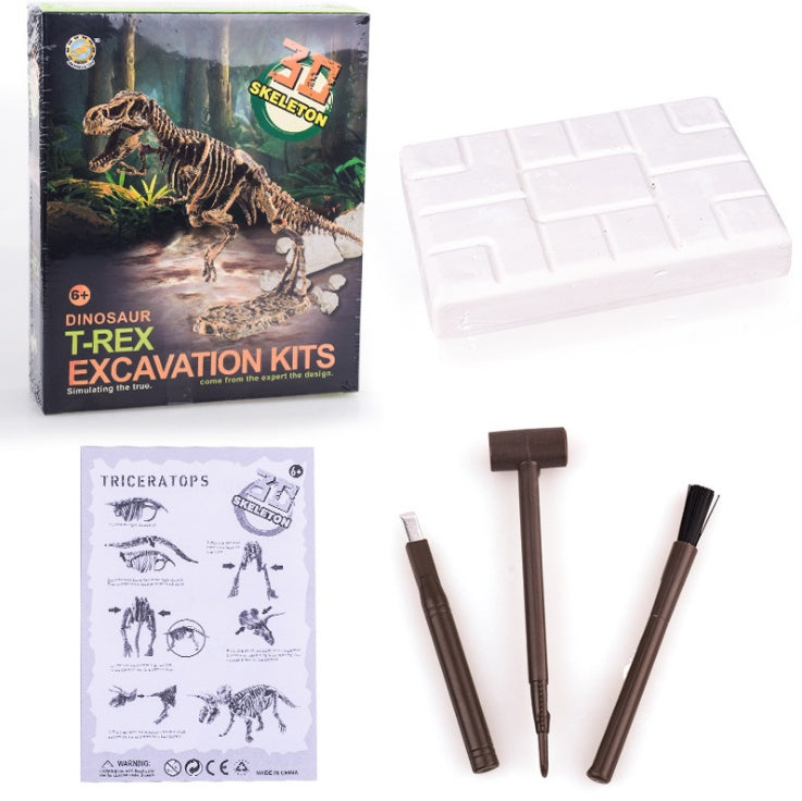 Dinosaur archaeological excavation toys DIY archaeological Kids DealSniper.net