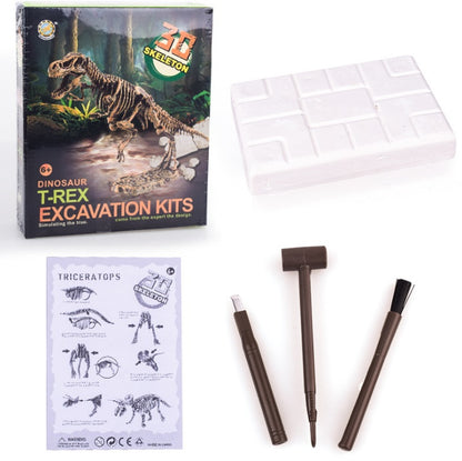 Dinosaur archaeological excavation toys DIY archaeological Kids DealSniper.net