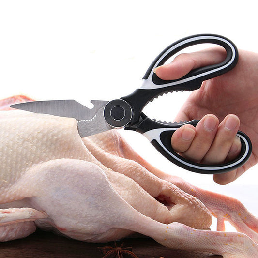 Stainless Steel Multifunctional Kitchen Scissors Kitchen dealsniper-net Main picture