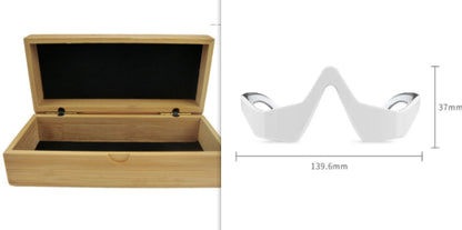 3D Eye Beauty Instrument Micro-Current Pulse Eye Relax Beauty DealSniper.net White set USB