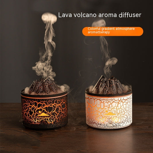 Creative New Lava Fire Charcoal Aroma Diffuser House Gym From House