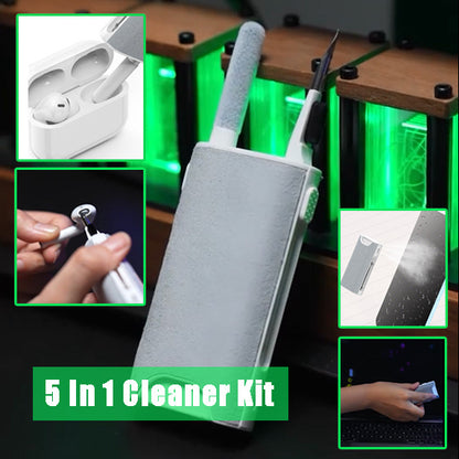 5 In 1 Screen Cleaner Kit Camera Phone Tablet Laptop Screen