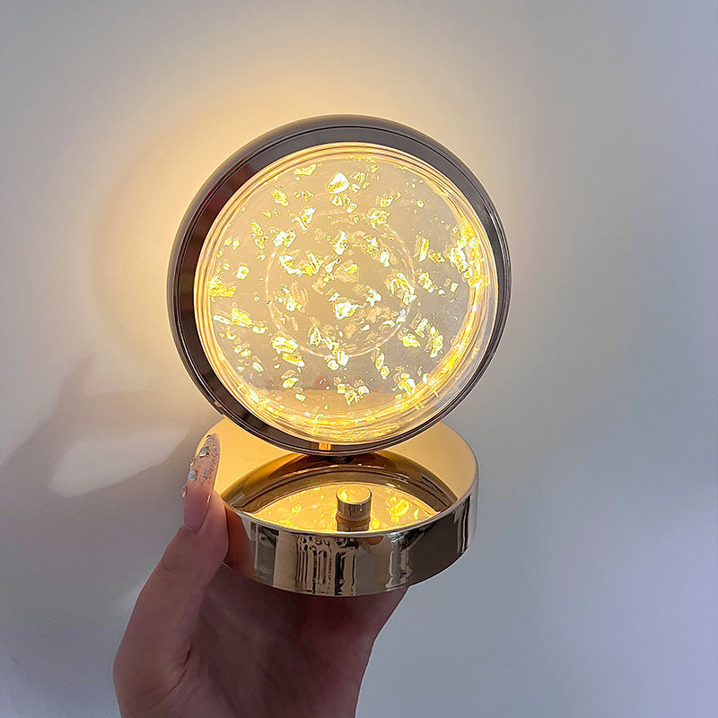 Creative USB Charging Touch Brightness Adjustable Small Night Lamp Home Decor Gym From House