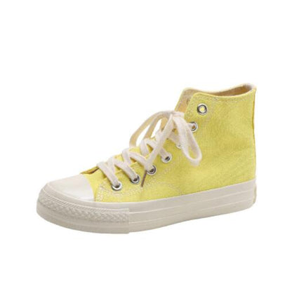 Canvas Shoes Womens Replica Evergreen Women dealsniper-net BL010 Lemon Yellow 36