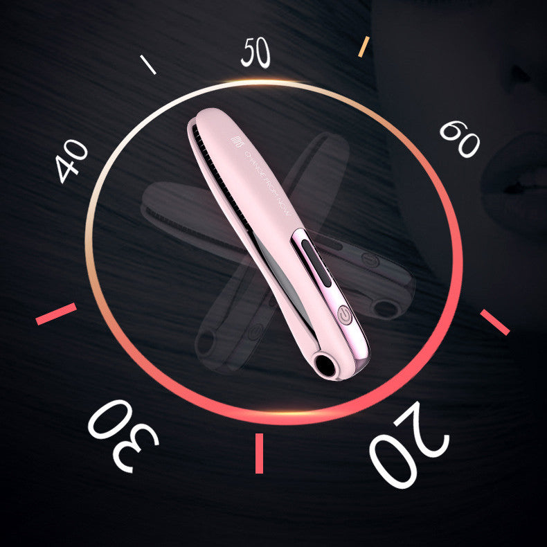 Cordless Hair Straightener for Travel Straightening and Curling Travel dealsniper-net