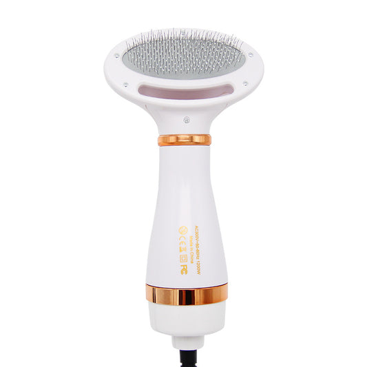 Two-in-one Pet Hot Air Comb Dog Cat Hair Comb Pets Gym From House