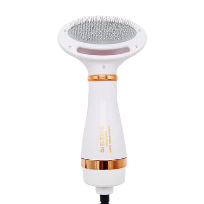 Two-in-one Pet Hot Air Comb Dog Cat Hair Comb Pets Gym From House Rose gold AU