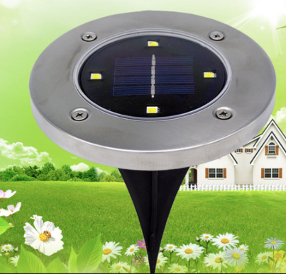 Outdoor Stainless Steel Garden Landscape Light Garden dealsniper-net Warm light