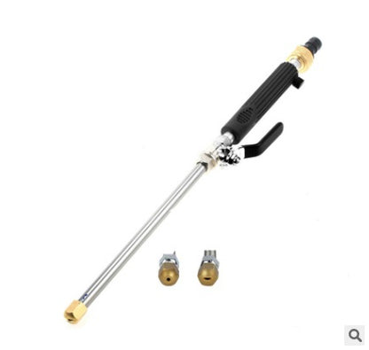 Car wash water gun high pressure adjustable Vehicle DealSniper.net Black 46.5x5cm