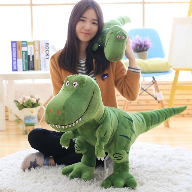 Dinosaur Plush Toys Cartoon Tyrannosaurus Cute Dolls Kids dealsniper-net