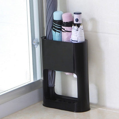 Home creative umbrella stand storage rack umbrella stand House DealSniper.net Black 28×21.4×22cm