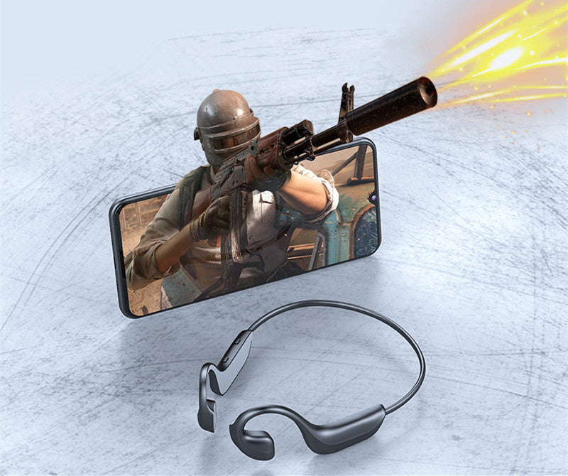 G-100 bone conduction bluetooth headset ear-mounted Electronics DealSniper.net