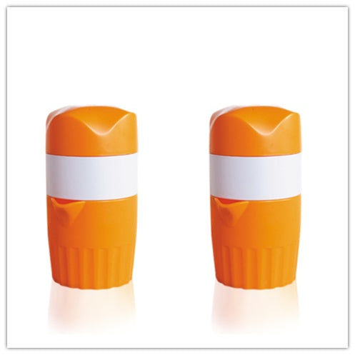 Handheld Juicer Manual Juicer Fruit Press Extractor Kitchen DealSniper.net Orange 2pcs