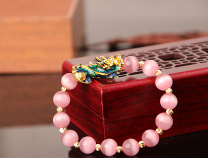 3D Gold Plated PiXiu Bracelet Jewelry DealSniper.net