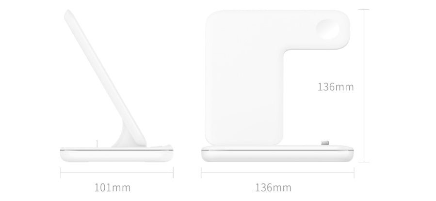 Compatible Mobile Phone Watch Earphone Wireless Charger Gadgets Gym From House 1WhiteUSplug