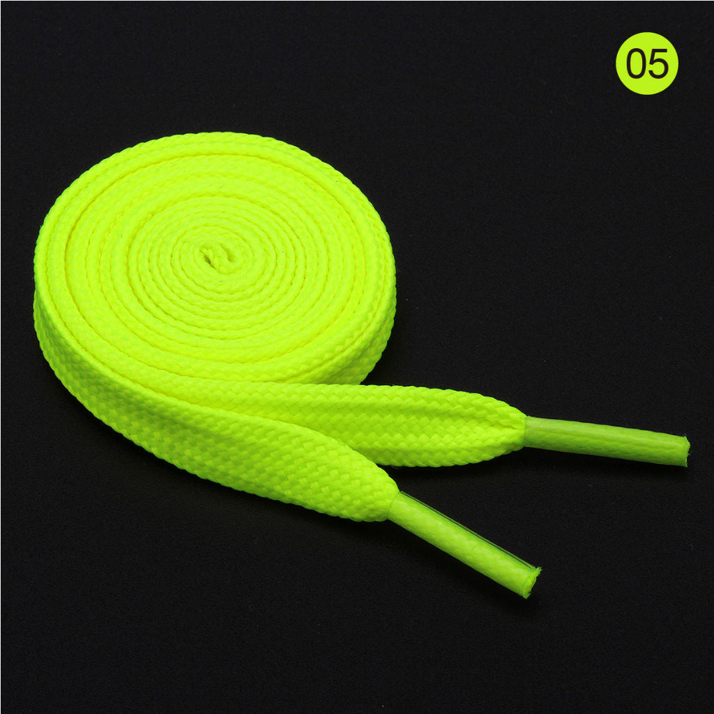 Double-layer casual sports shoelaces