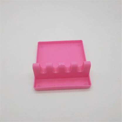 Kitchen Silicone Spoon Pad Spatula Mat Kitchen dealsniper-net PINK
