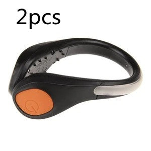 Flashing shoe clips outdoor warning lights Outdoor dealsniper-net Orange2pcs