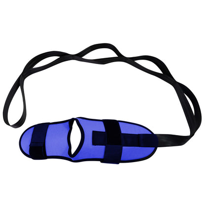 Fitness Yoga Ligament Stretching Belt Foot Rehabilitation Strap Sports Gym From House Blue A 1PC