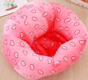 Infant Safety Seat Child Portable Eating Chair Plush Toy Kids dealsniper-net Pink 45x45