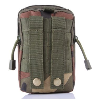 Outdoor Sports Molle Tactical Pocket Male 5.5 6 Inch Waterproof Mobile Phone Bag Outdoor dealsniper-net Jungle camouflage 17.5X12X6CM