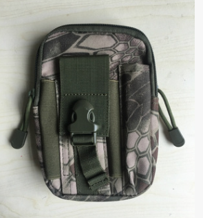 Outdoor Sports Molle Tactical Pocket Male 5.5 6 Inch Waterproof Mobile Phone Bag Outdoor dealsniper-net Green crepe 17.5X12X6CM