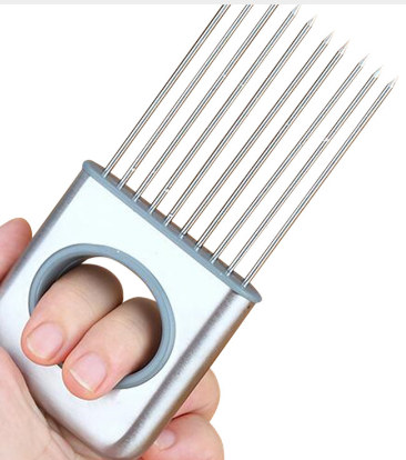 Multifunction Stainless Steel Onion Cutter Chopper Slicer Kitchen DealSniper.net
