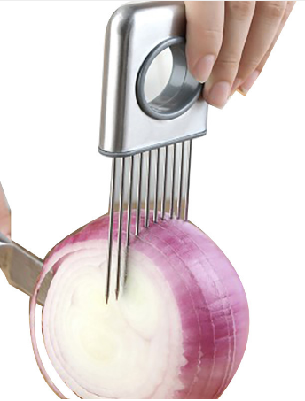 Multifunction Stainless Steel Onion Cutter Chopper Slicer Kitchen DealSniper.net