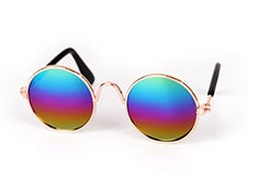 Pet Glasses Cat Sunglasses Pet Accessories Cat Glasses Pets dealsniper-net Rainbow