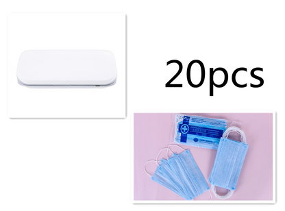 New 5V Double UV Phone Sterilizer Box Jewelry Phones Cleaner Electronics dealsniper-net Set1