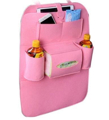 Multi-Purpose Auto Seat Organizer Bag Vehicle dealsniper-net Pink