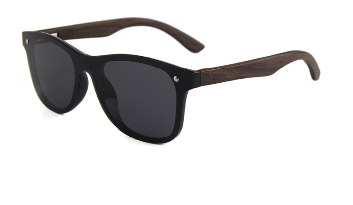 One-piece lens sunglasses Men DealSniper.net Black