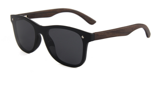 One-piece lens sunglasses Men dealsniper-net Black