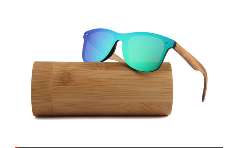 One-piece lens sunglasses Men DealSniper.net Green