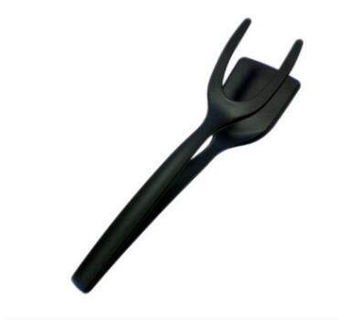 2 In 1 Grip And Flip Tongs Egg Spatula Tongs Clamp