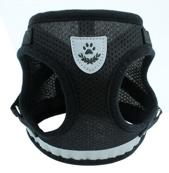 Dog Harness And Leash Set Pets DealSniper.net Black L