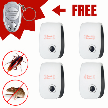 Electronic Ultrasonic Healthy Rechargeble Anti Mosquito Electronic dealsniper-net EU 4+1