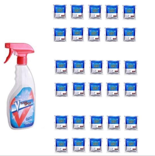 Multi-functional effervescent spray cleaner Vehicle DealSniper.net 30pcs+bottle