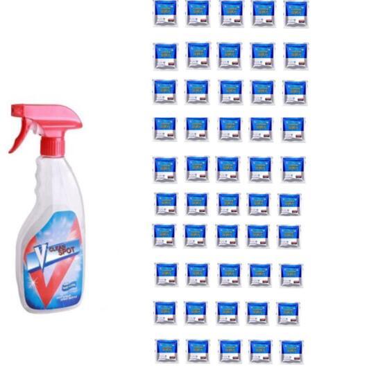 Multi-functional effervescent spray cleaner Vehicle DealSniper.net 50pcs+bottle