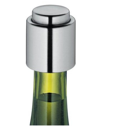 Stainless Steel Vacuum Wine Stopper Kitchen dealsniper-net 1pcs Old